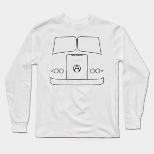 Atkinson Borderer truck outline graphic (black) Long Sleeve T-Shirt